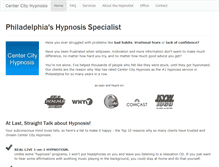 Tablet Screenshot of centercityhypnosis.com